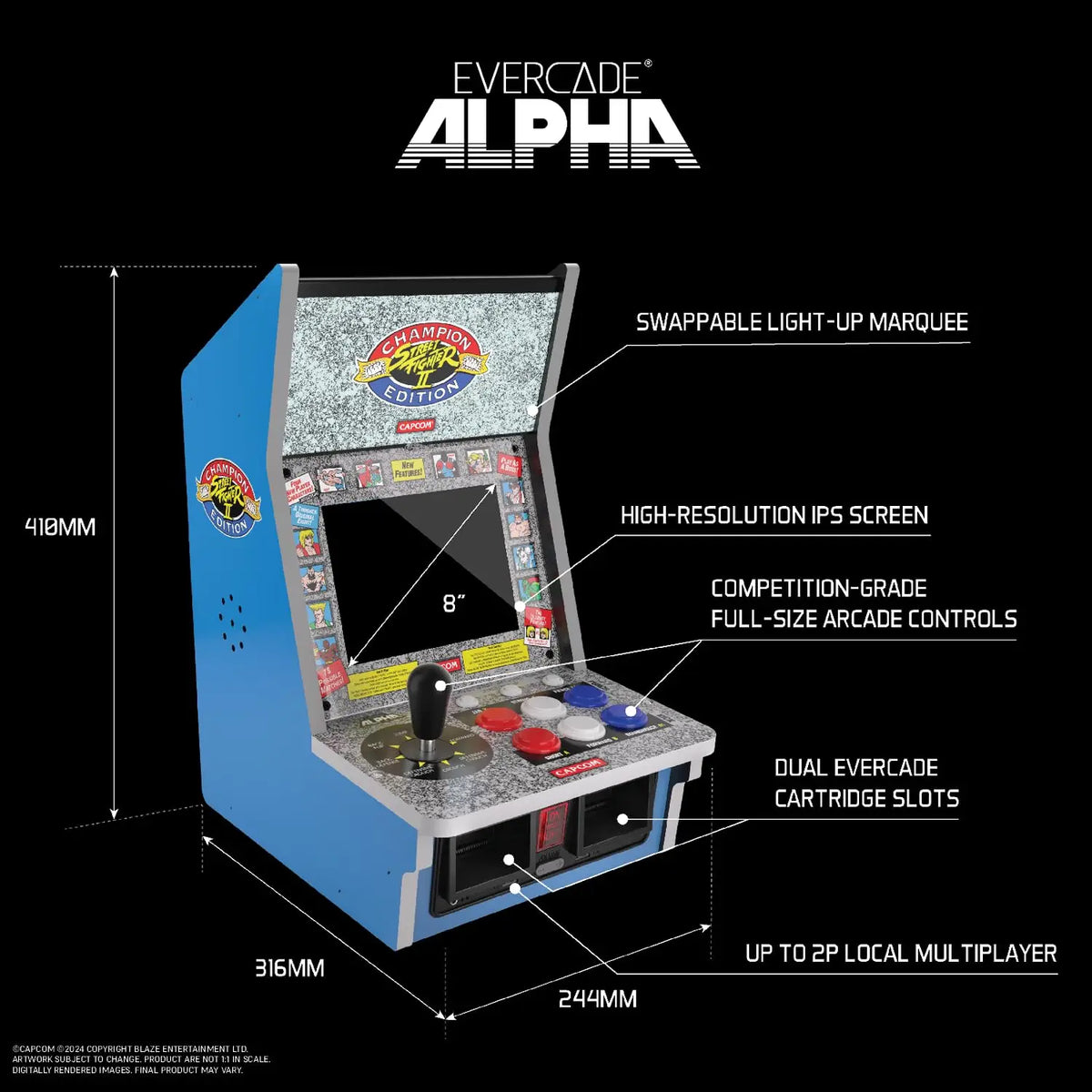 Alpha Street Fighter Arcade