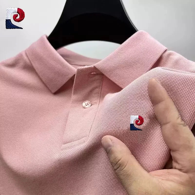 Men's High-Quality Short-Sleeved Polo Shirt