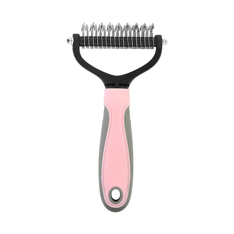 Double Sided Stainless Steel Pet Grooming Brush Dog Cat