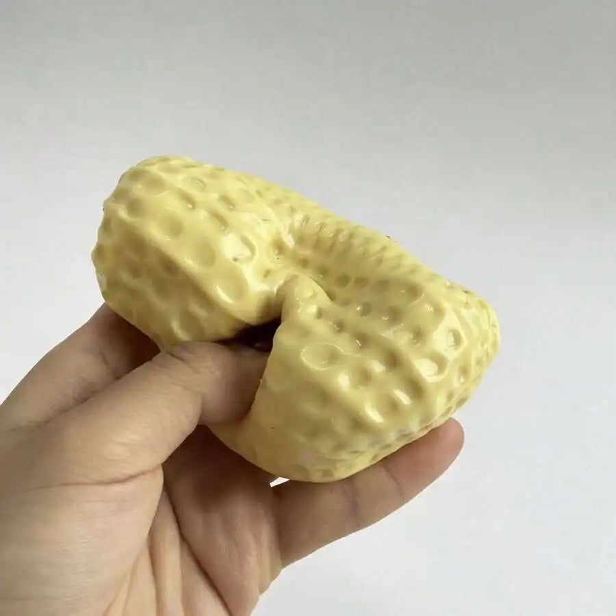 Peanut Stress Ball Crunchy Squeeze Ball Squishy Toy