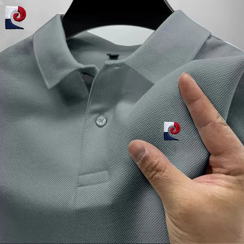 Men's High-Quality Short-Sleeved Polo Shirt