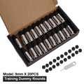 9MM Dummy round Practice playing Training bullets 10/20pcs