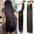 42 Inch Bundles Bone Straight Brazilian Human Hair