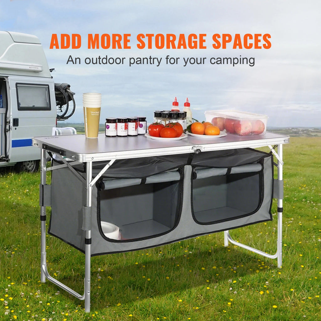 Camping Kitchen Table Quick set-up