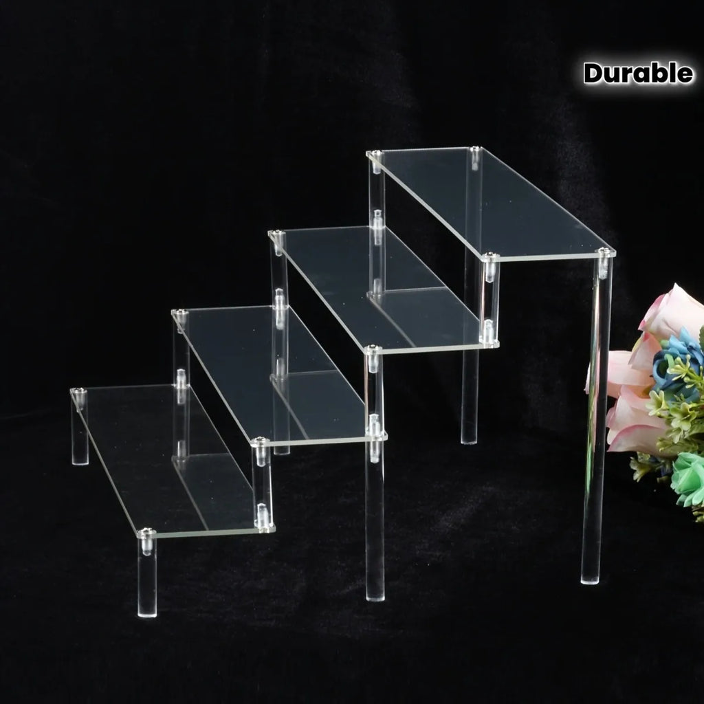 3-Tier Clear Acrylic Display Stand