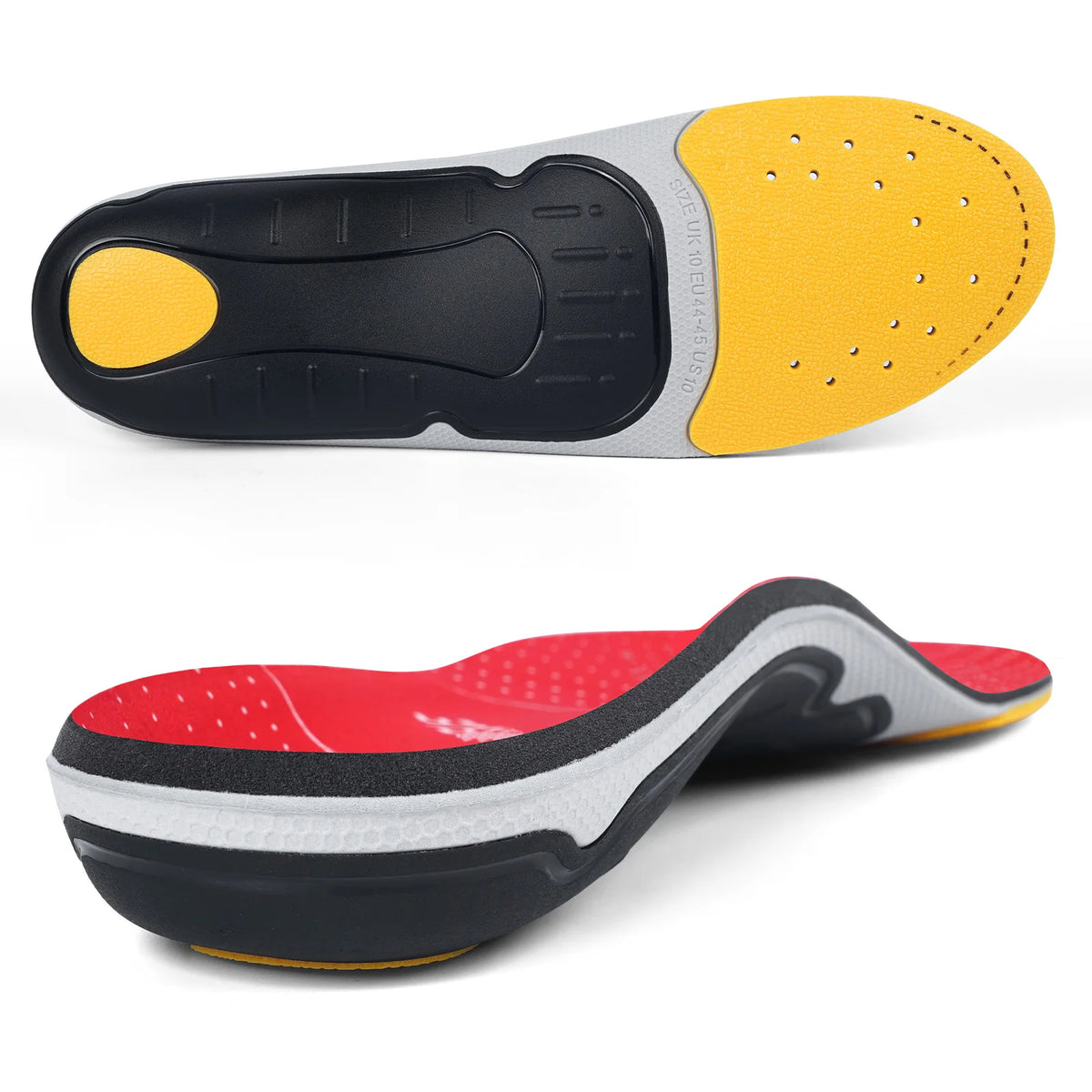 Plantar Fasciitis Orthopedic Sport Insole Men Women Sneaker