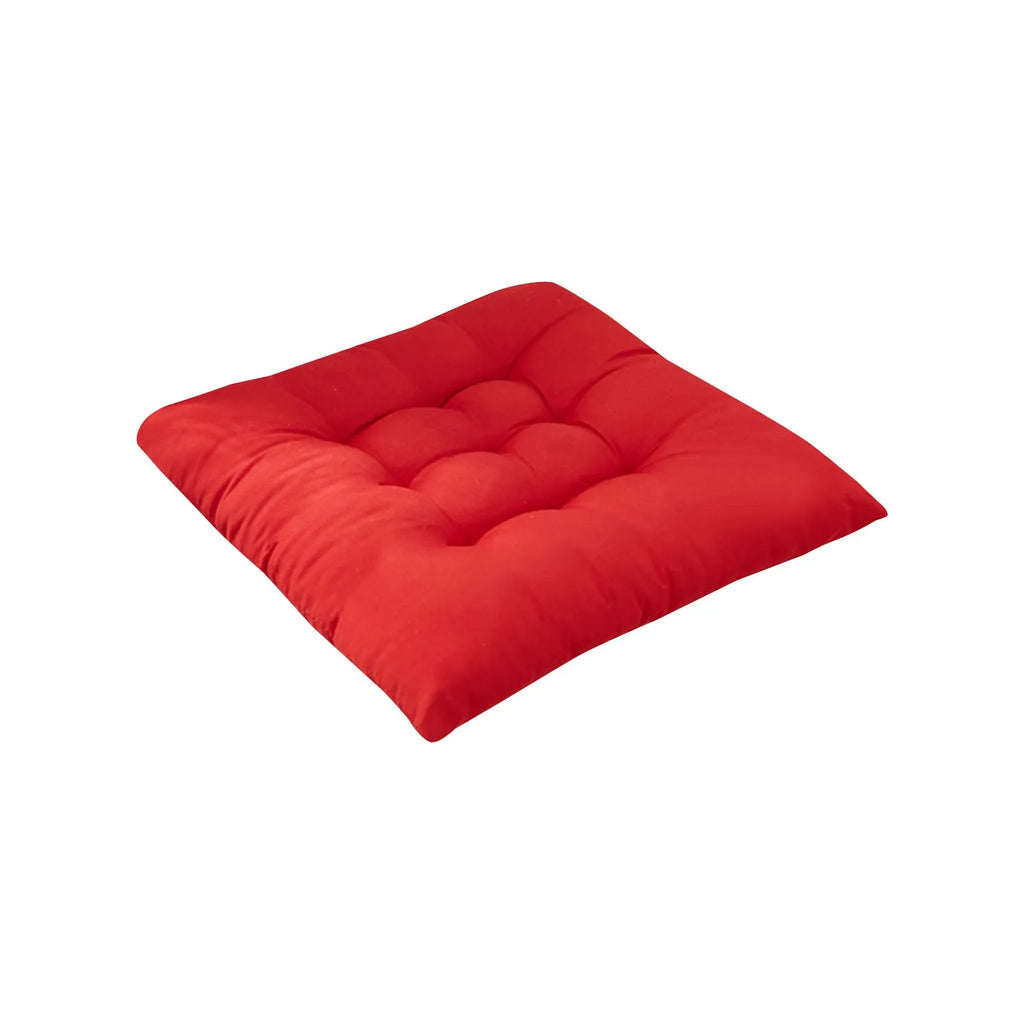 Square Chair Soft Pad Thicker Seat Cushion With Strap