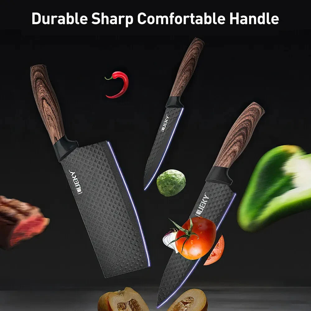MDHAND Kitchen Knife Set Stainless Steel