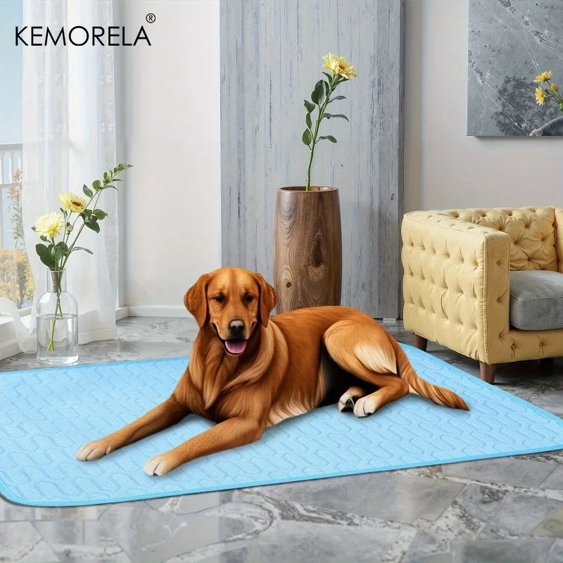 Upgraded Ice-Cool Summer Pet Cooling Mat and Bed