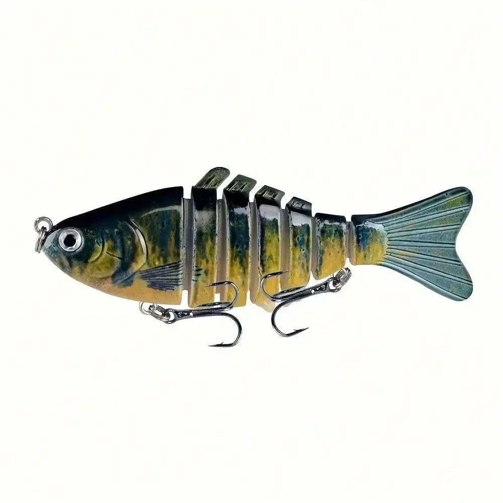 5pcs Multi Jointed Bait 7-Segment Fishing Lures