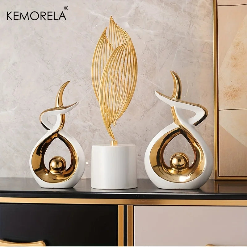 Exquisite Home Decor Modern Abstract Art Statue
