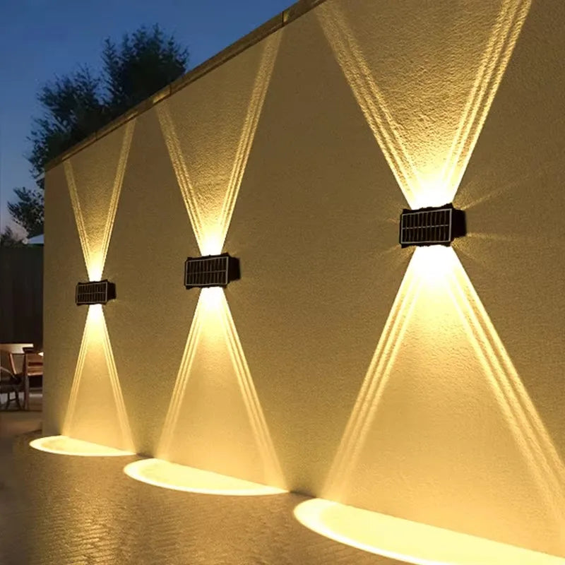 Solar LED Light Waterproof Up And Down Luminous Lighting