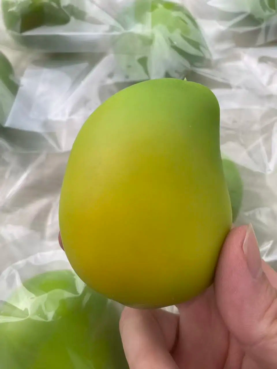 Handmade Crispy Mango Stress Ball Squeeze Toy