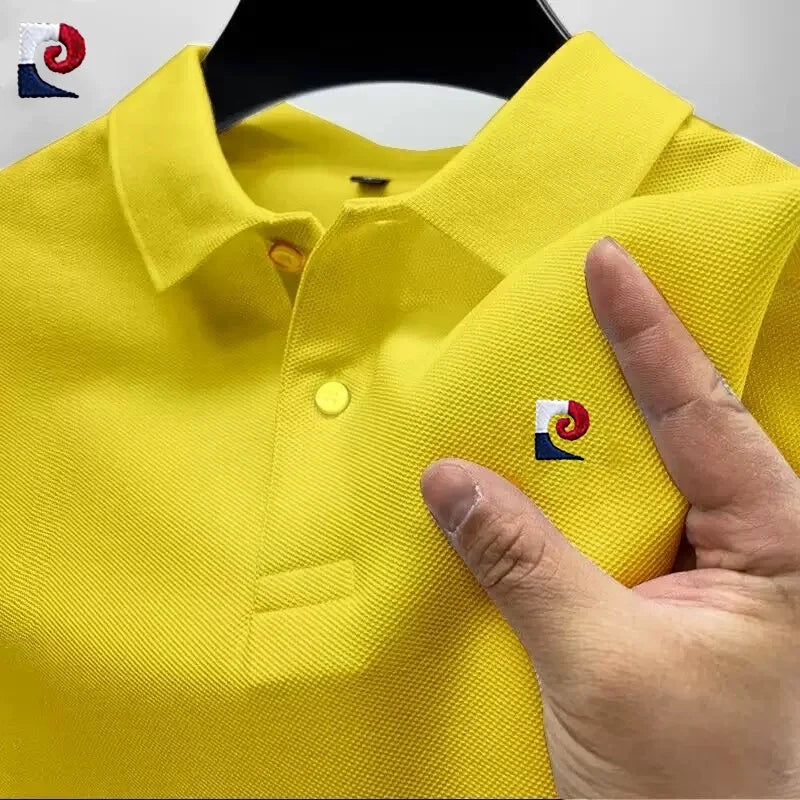 Men's High-Quality Short-Sleeved Polo Shirt