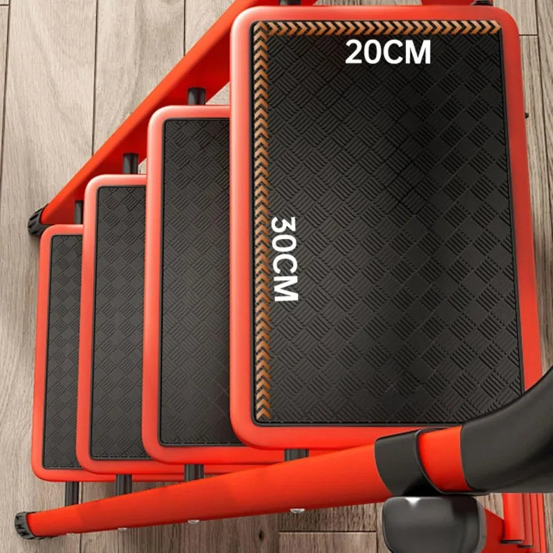 1 Heavy-duty 3/4-step portable folding ladder