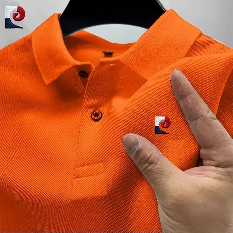 Men's High-Quality Short-Sleeved Polo Shirt