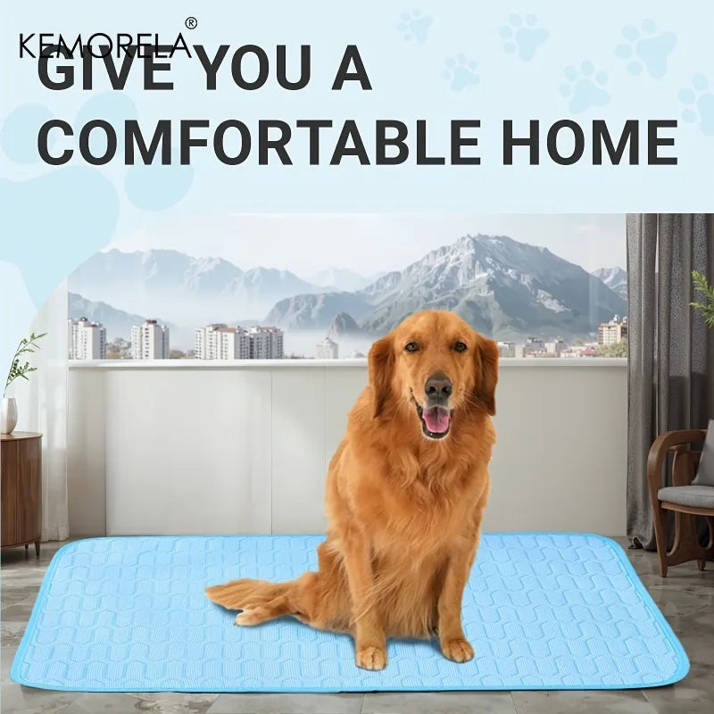 Upgraded Ice-Cool Summer Pet Cooling Mat and Bed