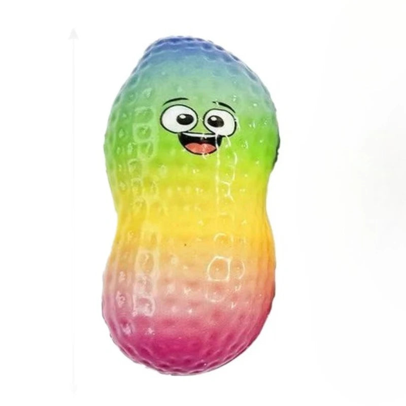 Peanut Stress Ball Crunchy Squeeze Ball Squishy Toy
