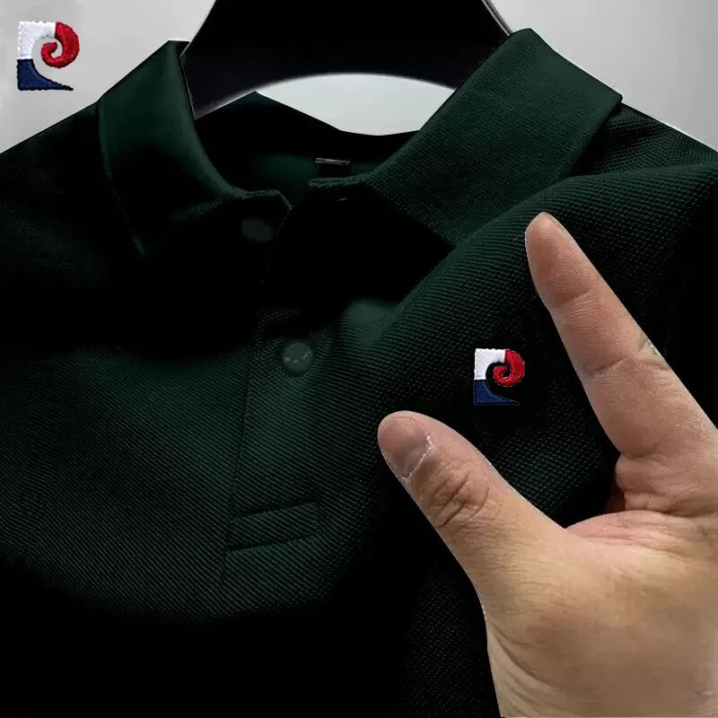 Men's High-Quality Short-Sleeved Polo Shirt