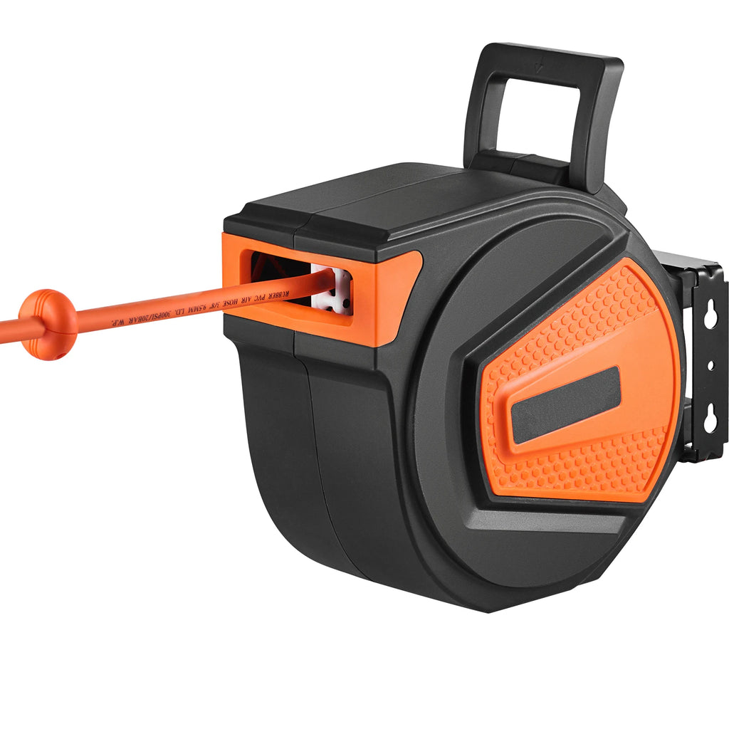 50FT Retractable Air Hose Reel Wall Mounted