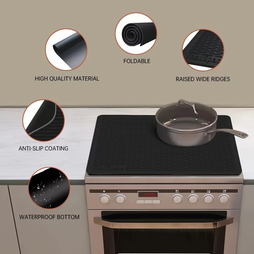 Silicone Stove Top Cover Mat, Heat Resistant