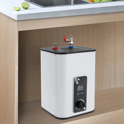 1500W 8L Electric Water Heater Fast Heating IPX4 Safe for Kitchen Bathroom RV SY-8