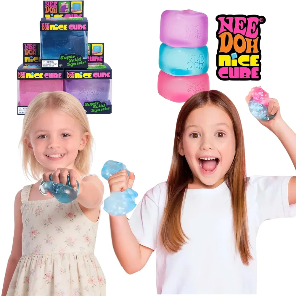 Trending Nee Doh Jellyfish & Cube Squish Toy
