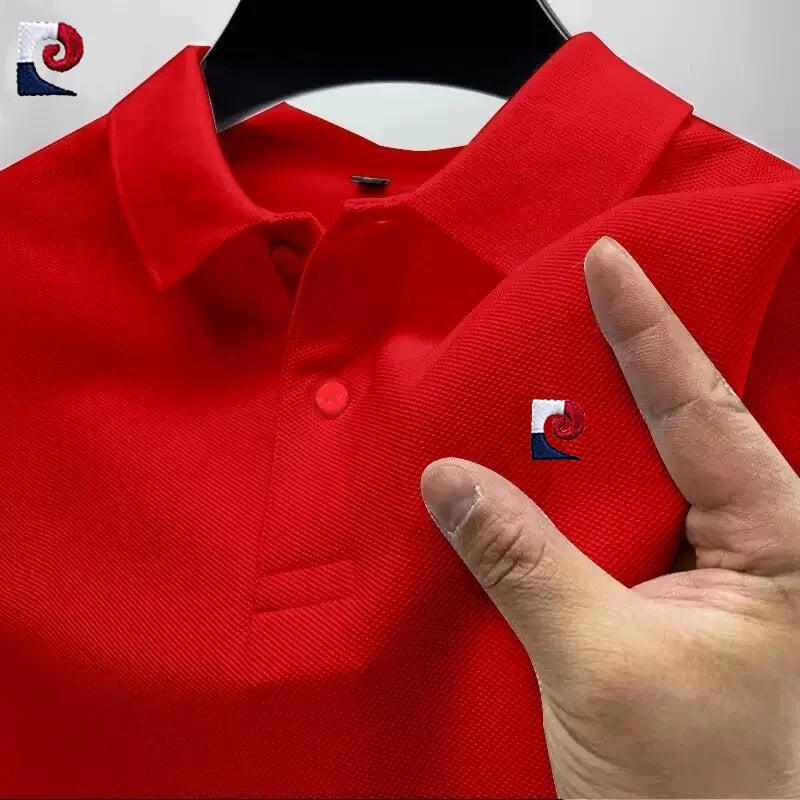Men's High-Quality Short-Sleeved Polo Shirt