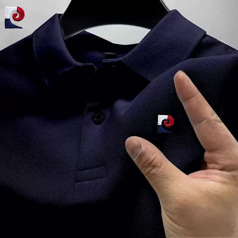 Men's High-Quality Short-Sleeved Polo Shirt