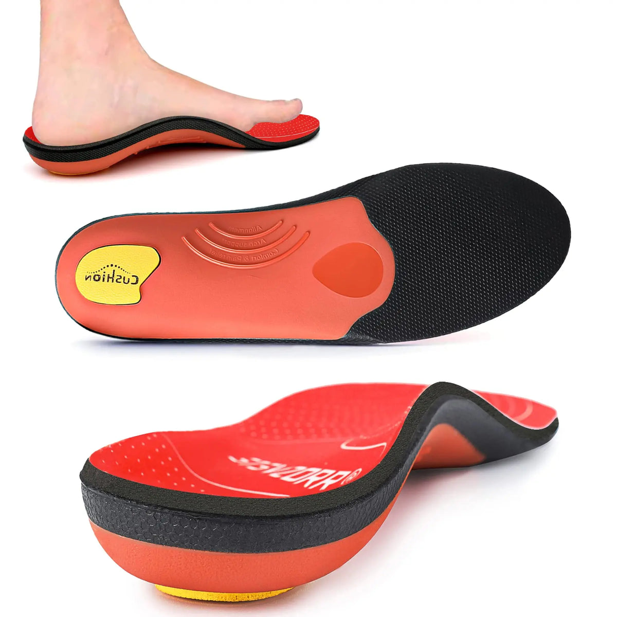 Plantar Fasciitis Orthopedic Sport Insole Men Women Sneaker
