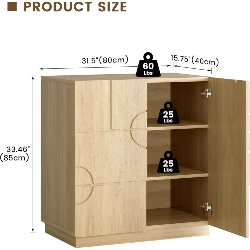 Sideboard Buet Cabinet with Storage