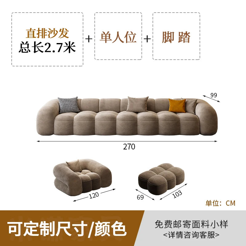 Luxury Soft Living Room Sofa ,With Additions