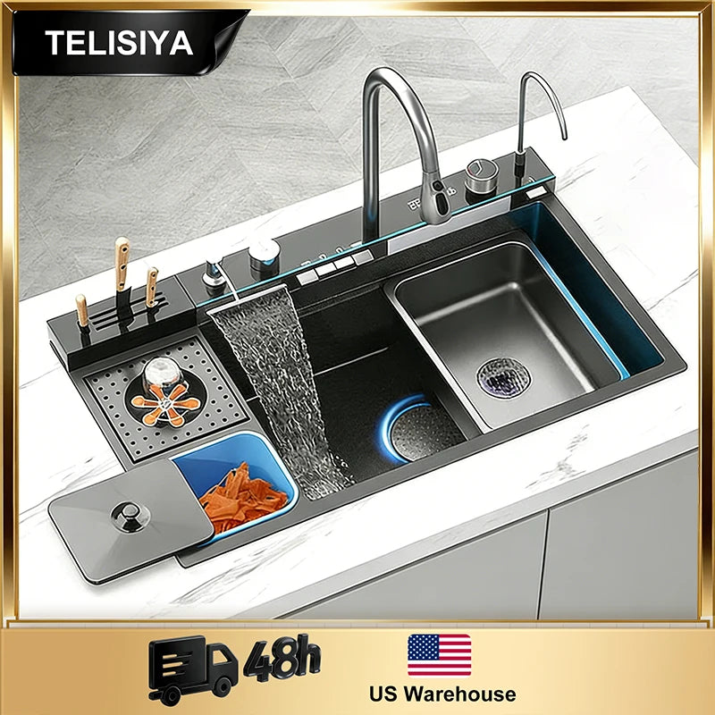 Stainless Steel Kitchen Sink Multifunctional