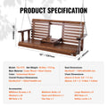 Wooden Porch Swing 5 ft Patio bench swing