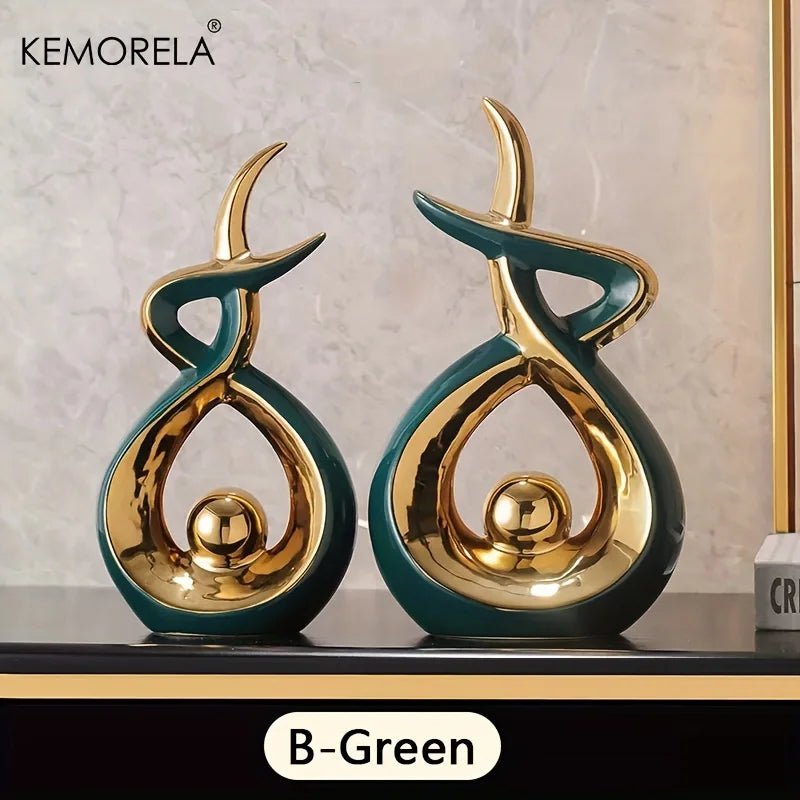 Exquisite Home Decor Modern Abstract Art Statue