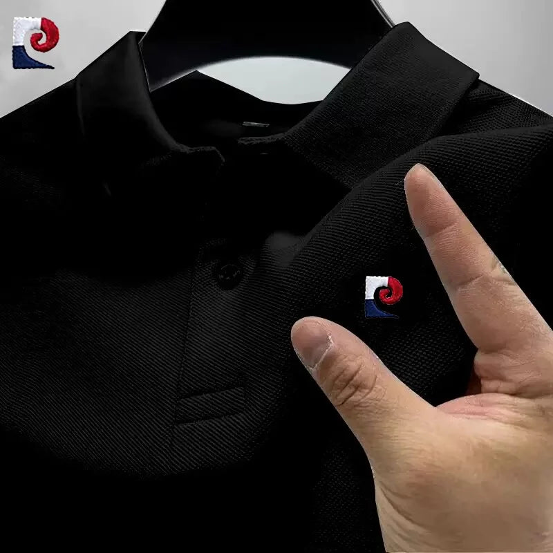 Men's High-Quality Short-Sleeved Polo Shirt