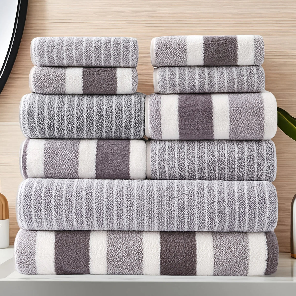 10-Piece Ultra Absorbent Towel Set