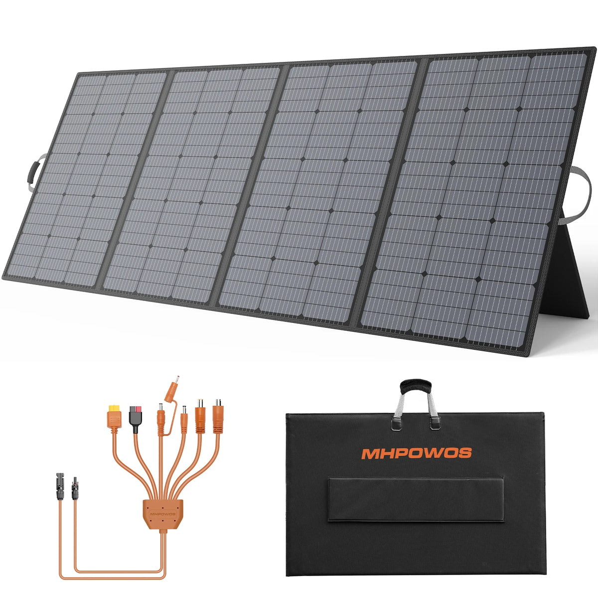 MHPOWOS 400W 220W 110W Solar Charger Portable Waterproof