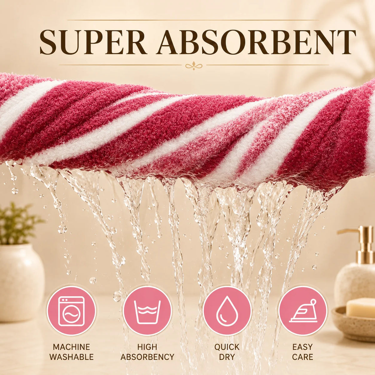 10-Piece Ultra Absorbent Towel Set