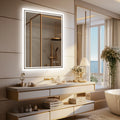 LED Backlit Mirror Bathroom Vanity
