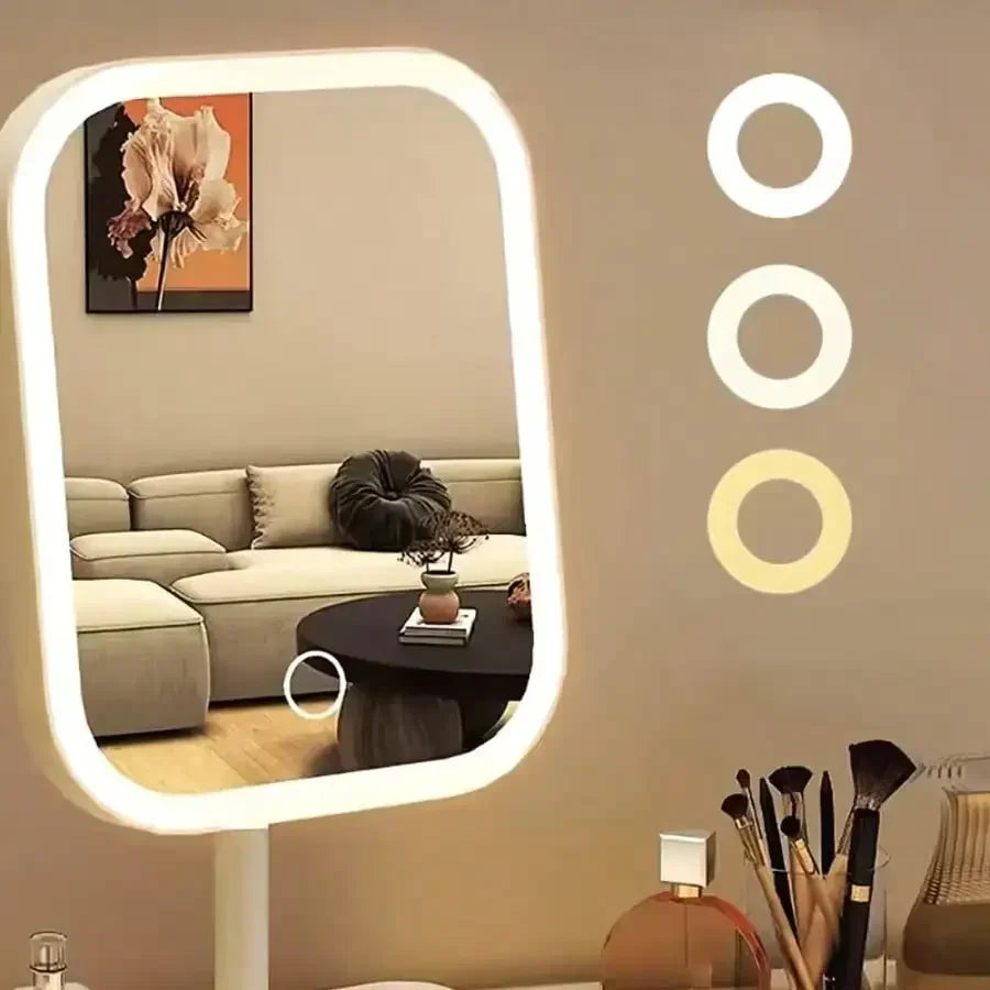 2026 Makeup mirror, LED Makeup Mirror with Front Lights Touch Control