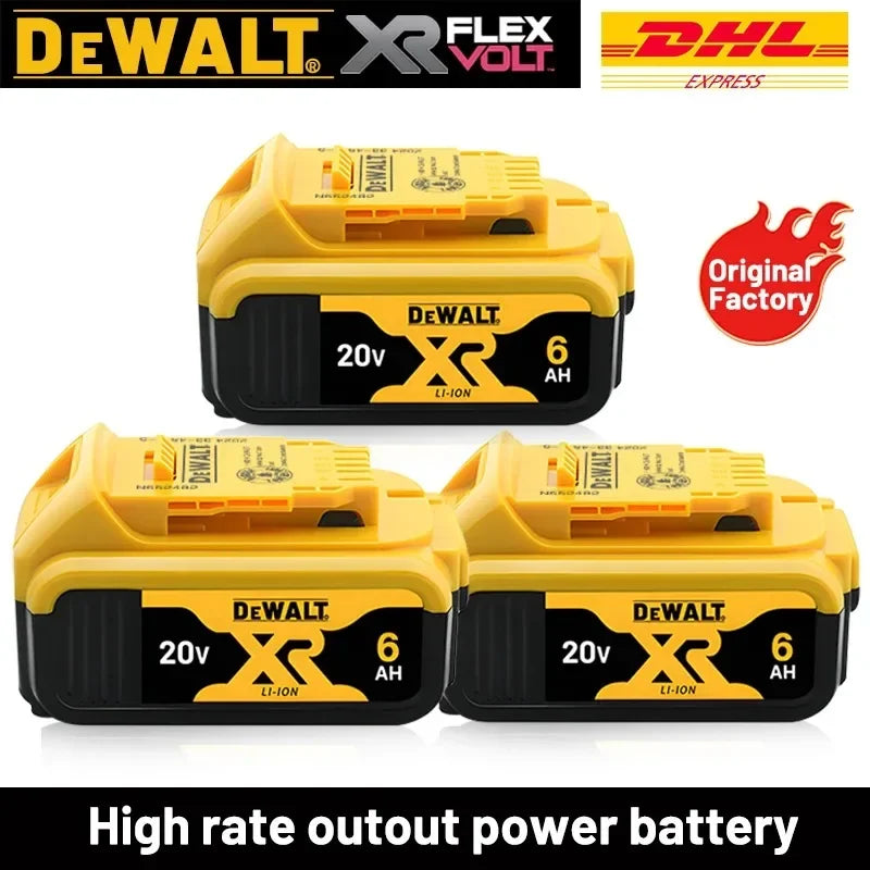 New 100% Original Dewalt 6.0Ah 20V/60V Power Tool Battery