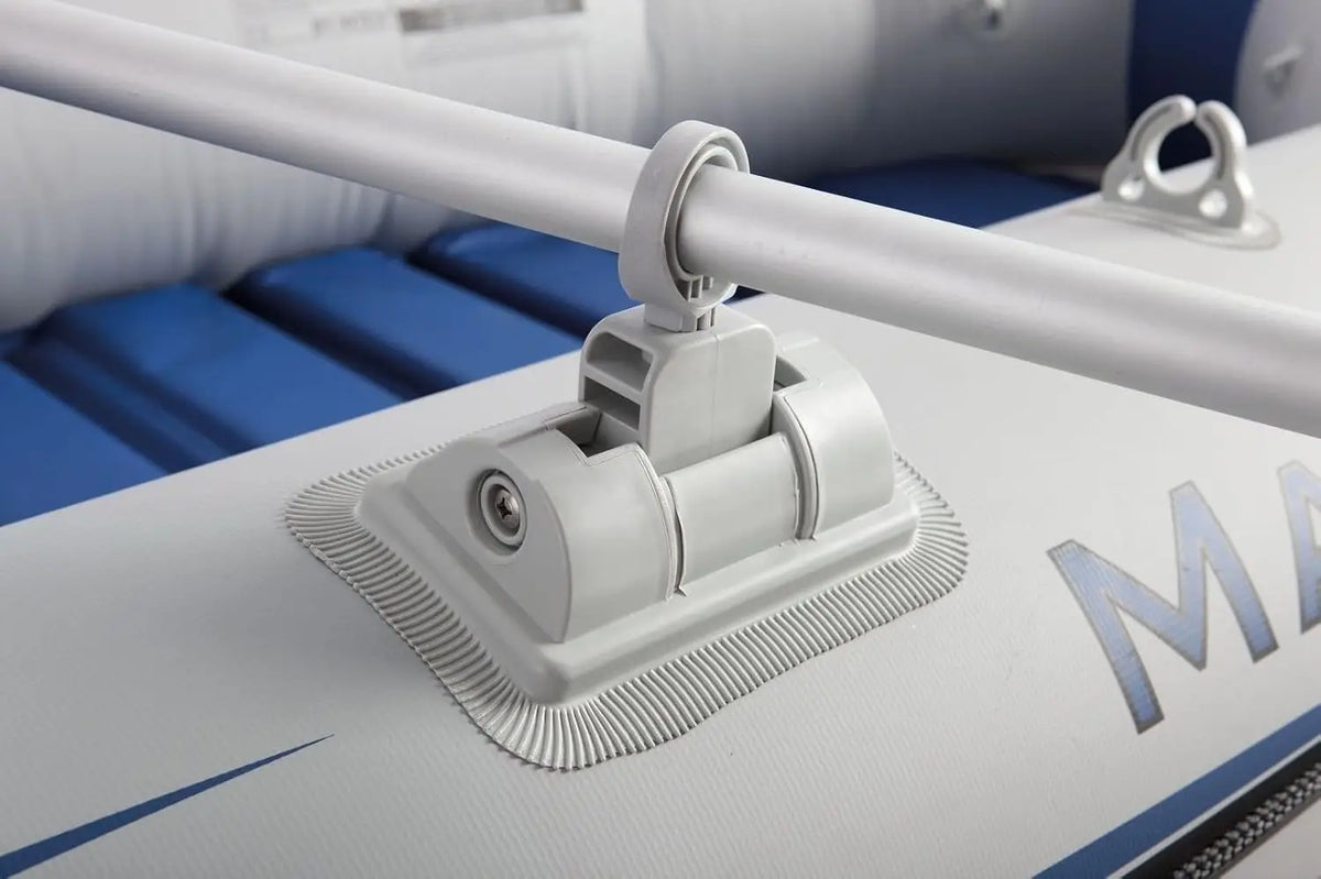 Mariner Inflatable Boat Includes Deluxe Boat Oars and High-Output Pump