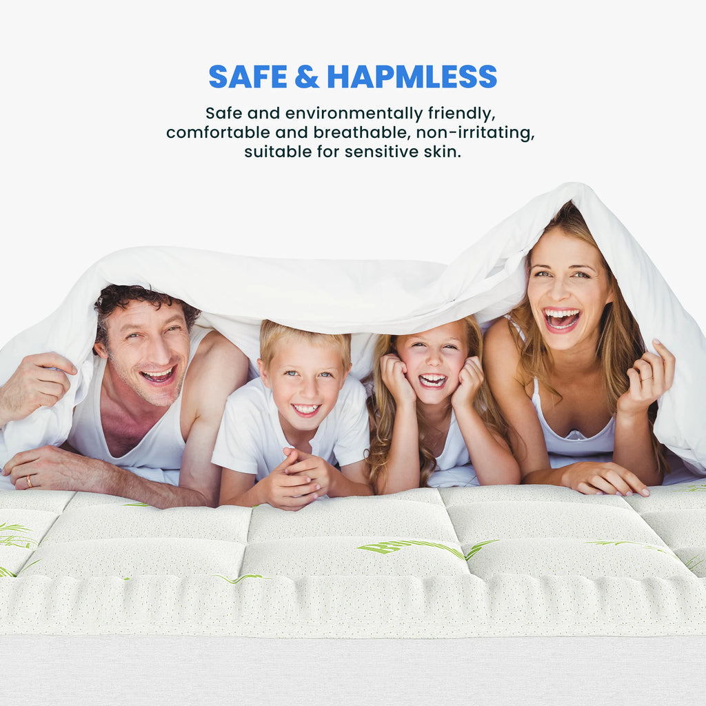 400g Bamboo Viscose Mattress Topper Ultra Soft Pillow
