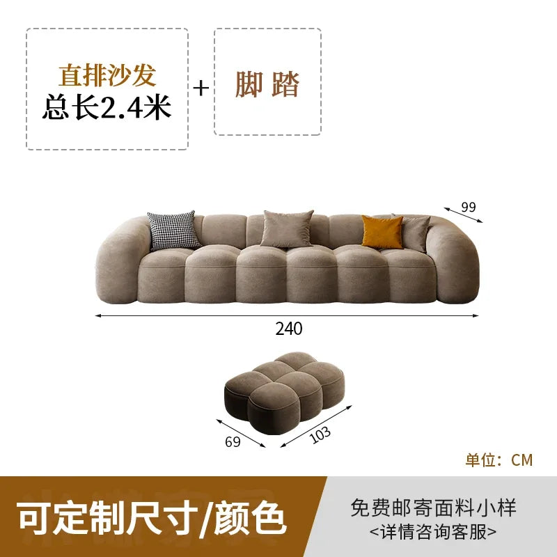 Luxury Soft Living Room Sofa ,With Additions