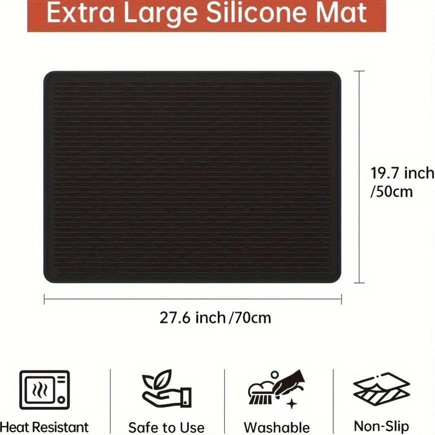 Silicone Stove Top Cover Mat, Heat Resistant