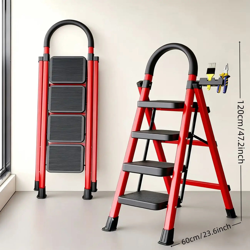 500lbs Load-Bearing Folding Step Ladder