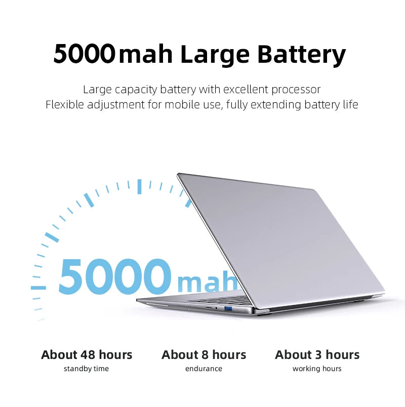 14.1"  Windows 11 Pro Laptop Computer intel 12GB RAM 1TB 2TB SSD