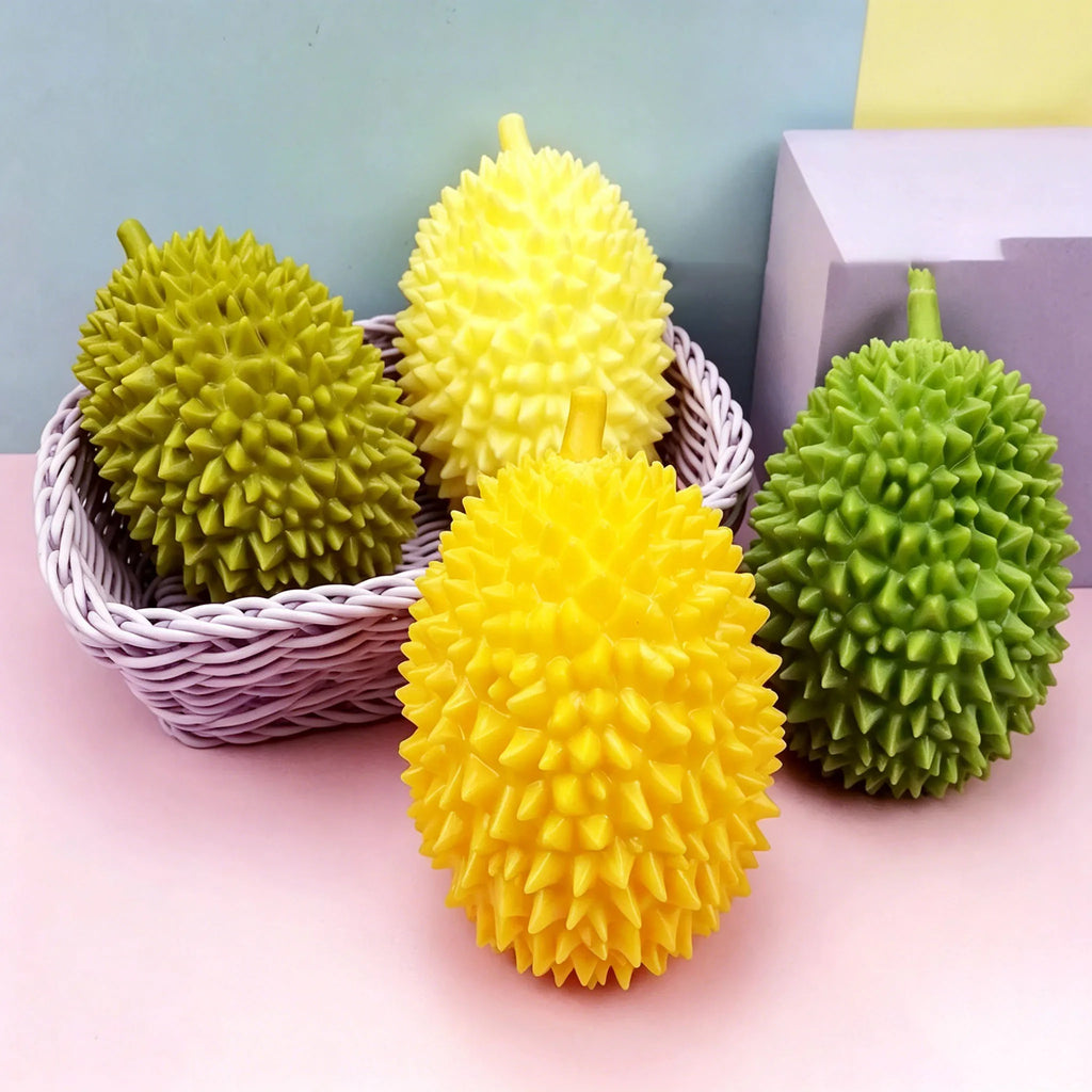 Squishy Toy, Multi Color Prickly Fruit  Anxiety Hand Squeeze Toy for Kids Teens Adults