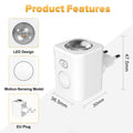 RGB Motion Sensor LED Night Light 7 Color